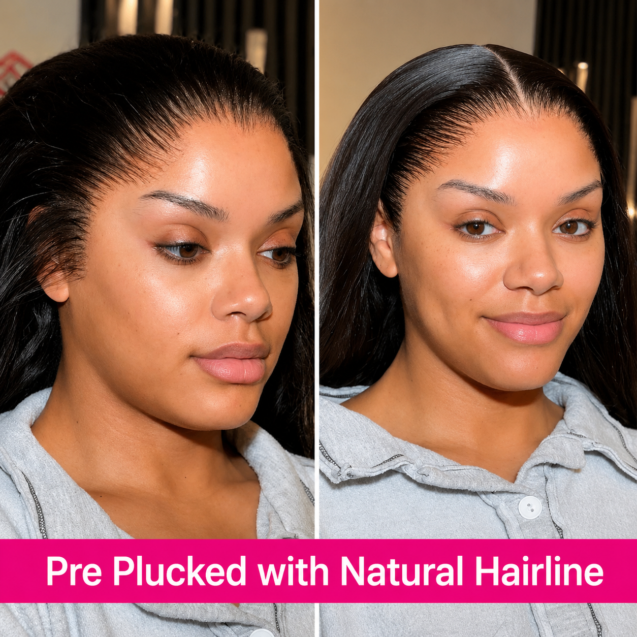 Baddie HD Lace Straight Wig – 13x6 Human Hair
