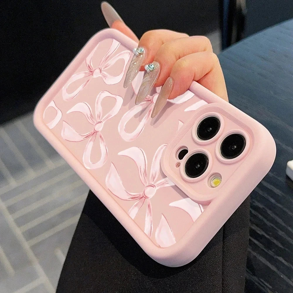 Pretty in Pink Bow Phone Case