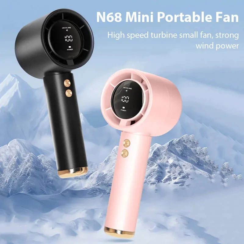 Baddie Breeze™ Mini Handheld Fan 💕