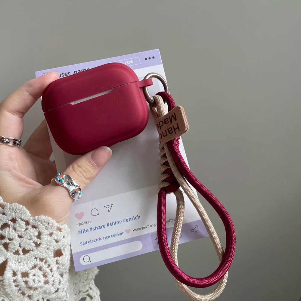 Cherry Bomb Puff Airpod Case