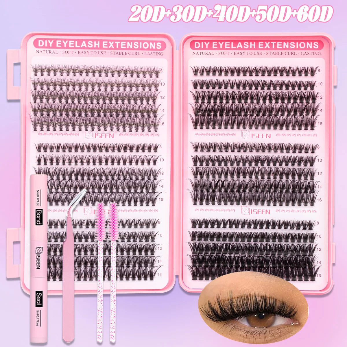 Trendy Baddie™ DIY Lash Cluster Kit 🫦