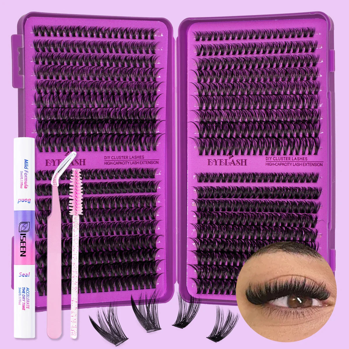Trendy Baddie™ DIY Lash Cluster Kit 🫦