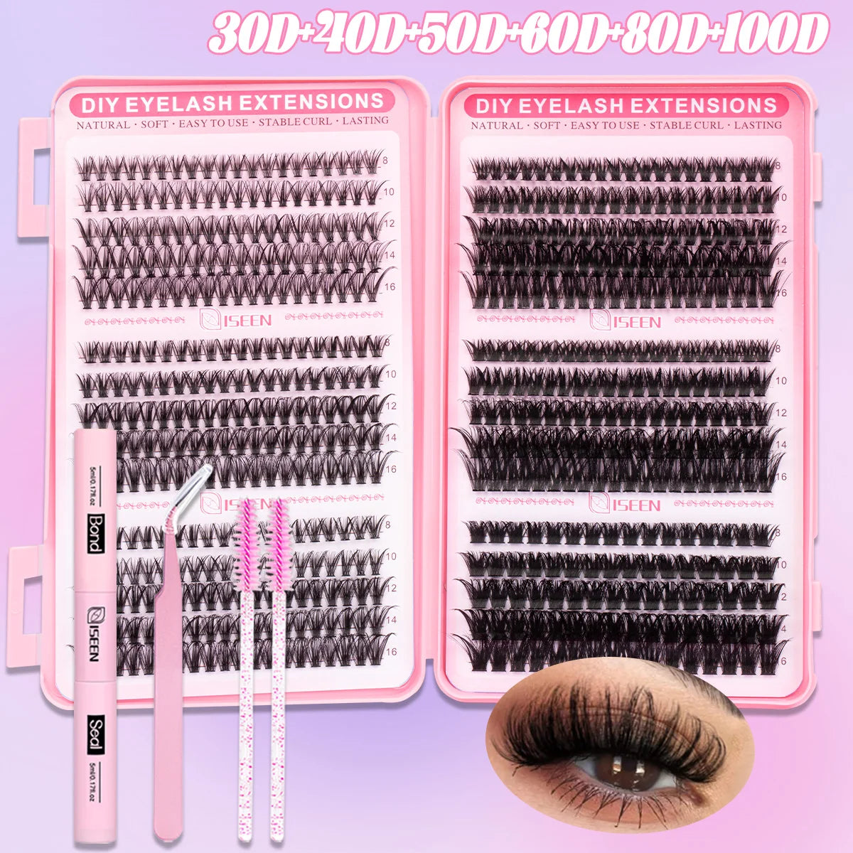 Trendy Baddie™ DIY Lash Cluster Kit 🫦
