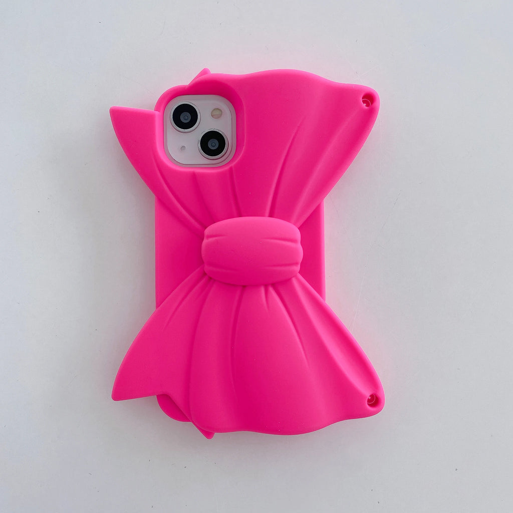 Pretty in Pink Bow iPhone Case