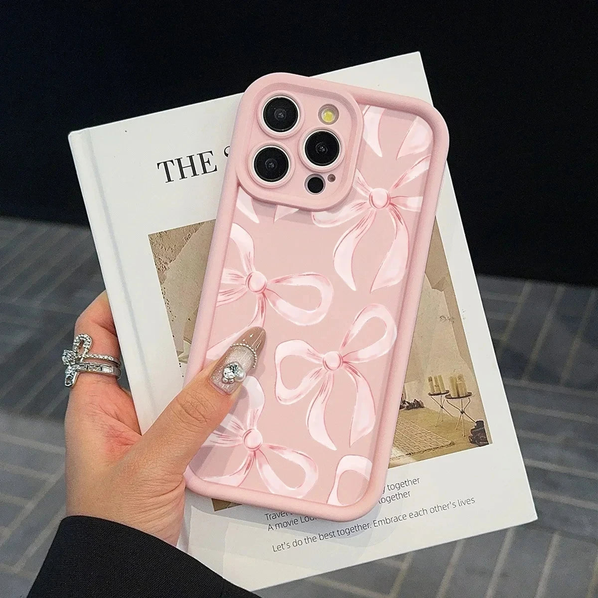 Pretty in Pink Bow Phone Case