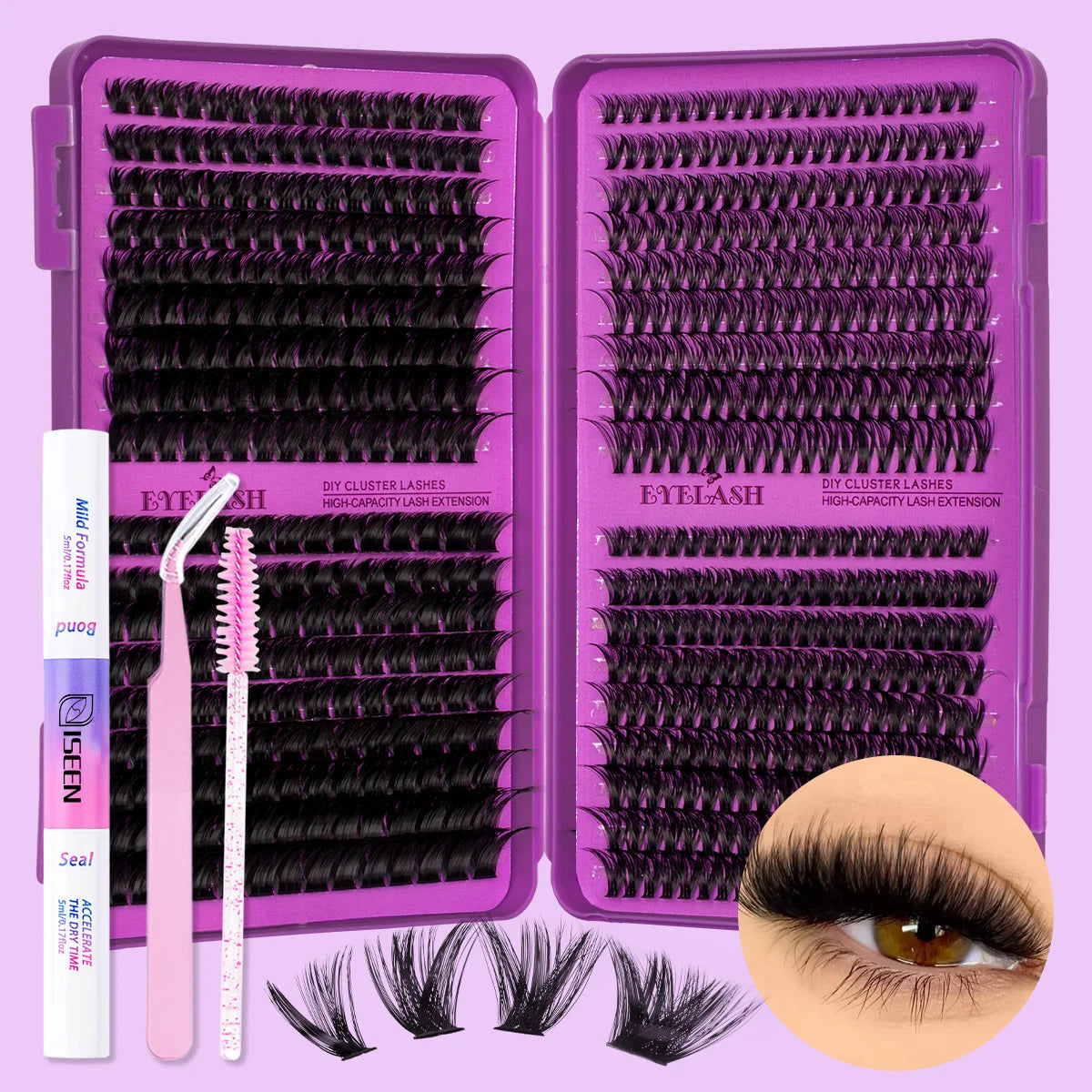 Trendy Baddie™ DIY Lash Cluster Kit 🫦