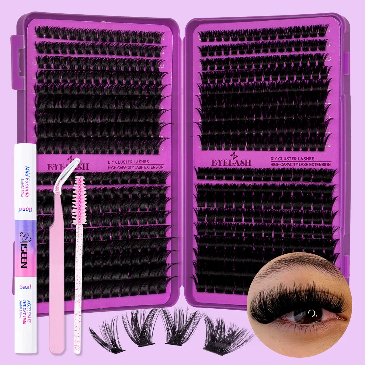 Trendy Baddie™ DIY Lash Cluster Kit 🫦