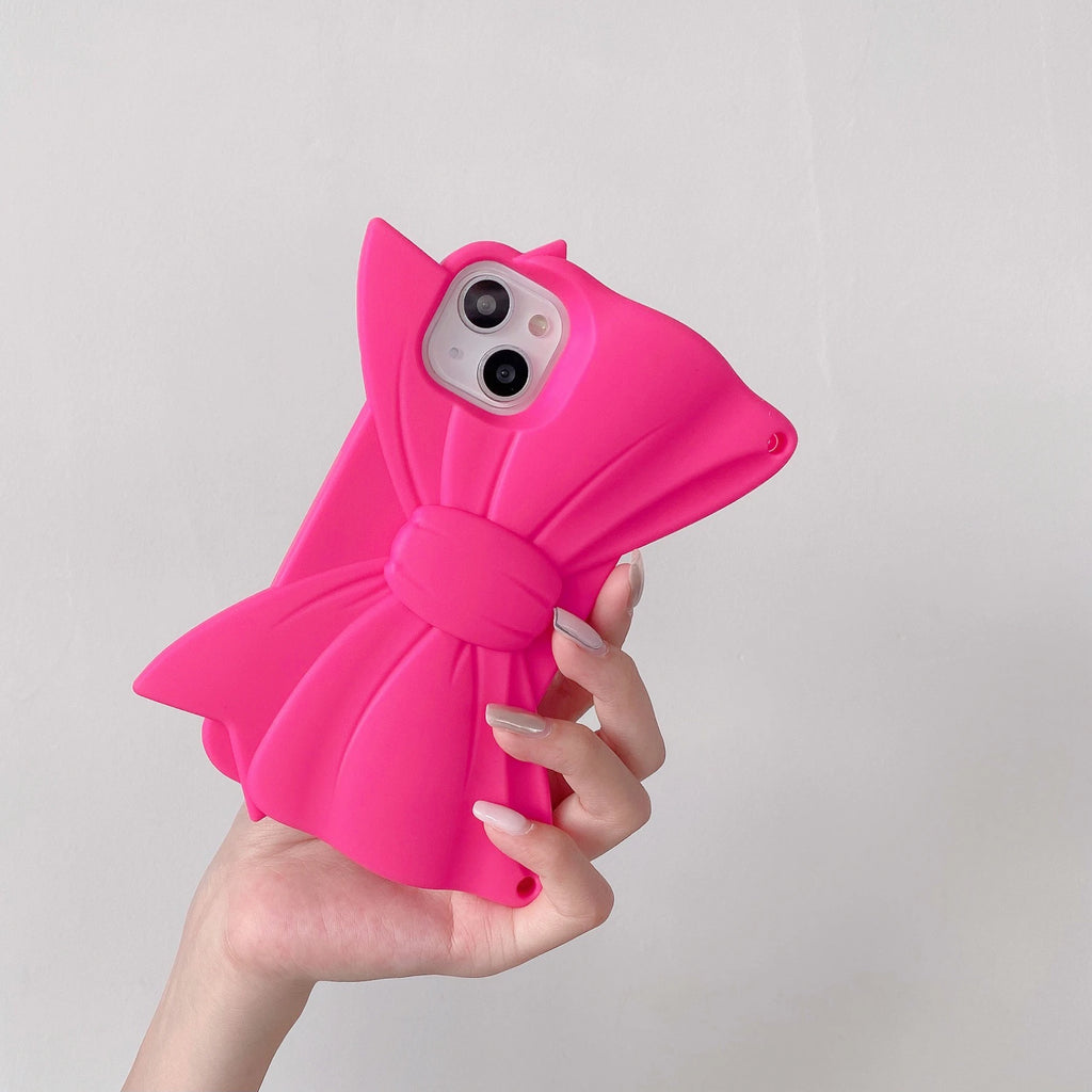 Pretty in Pink Bow iPhone Case