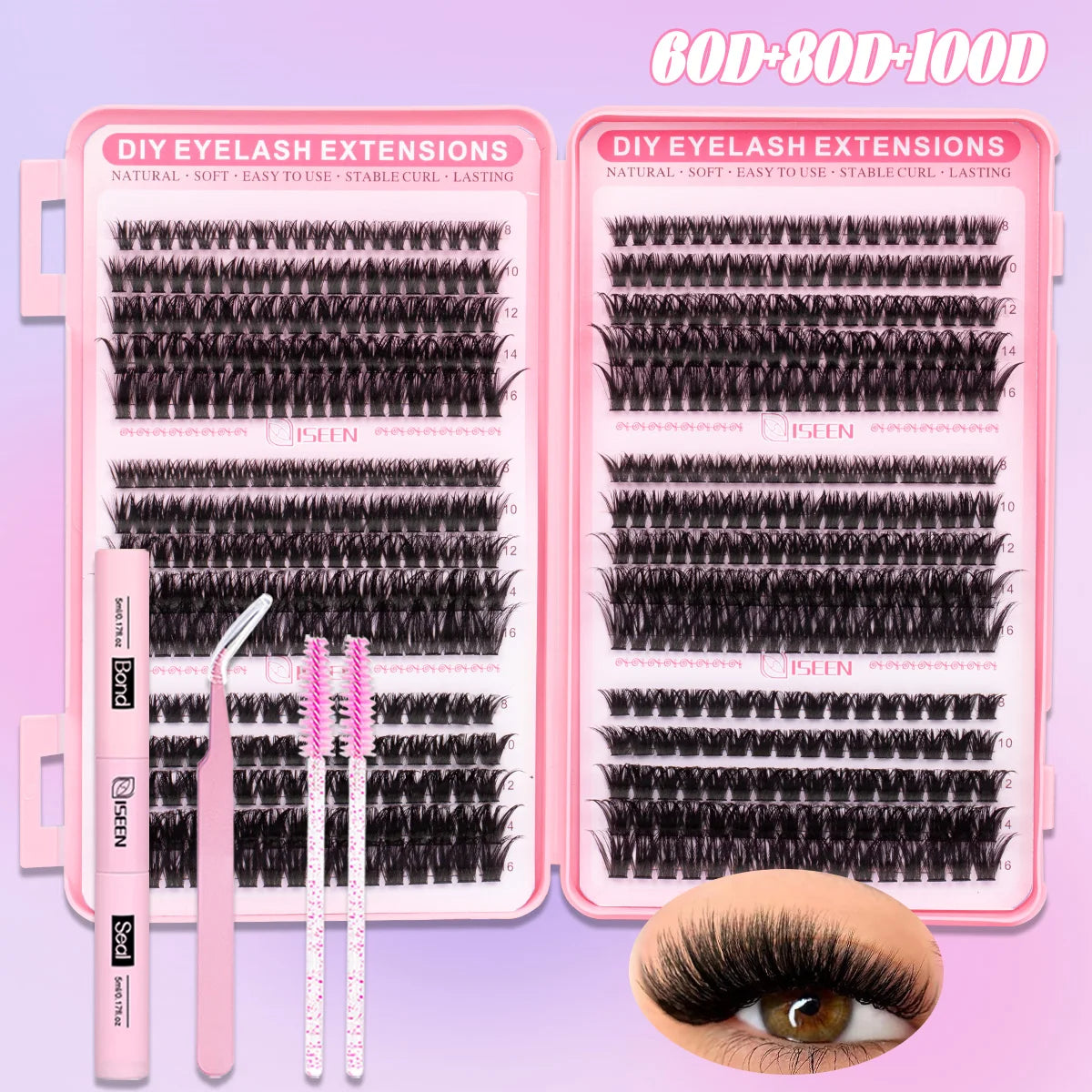 Trendy Baddie™ DIY Lash Cluster Kit 🫦