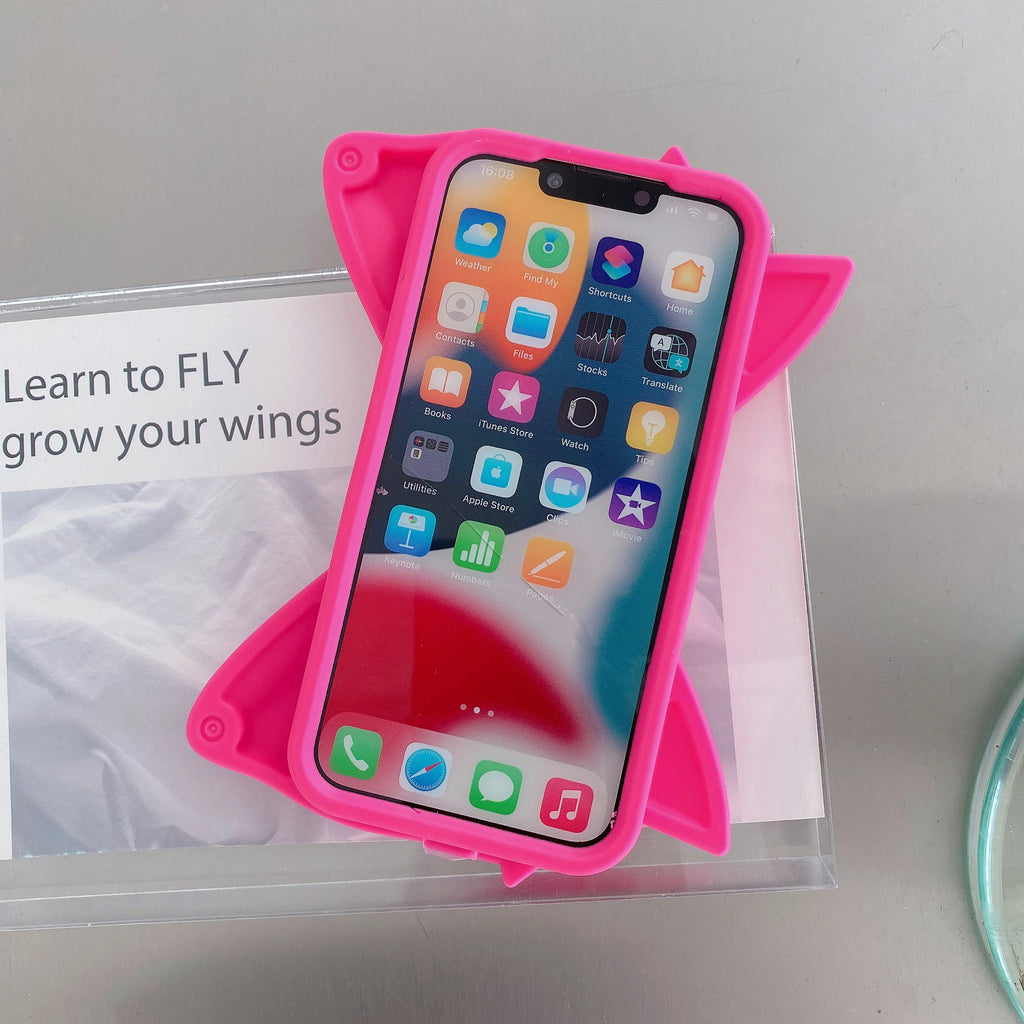 Pretty in Pink Bow iPhone Case