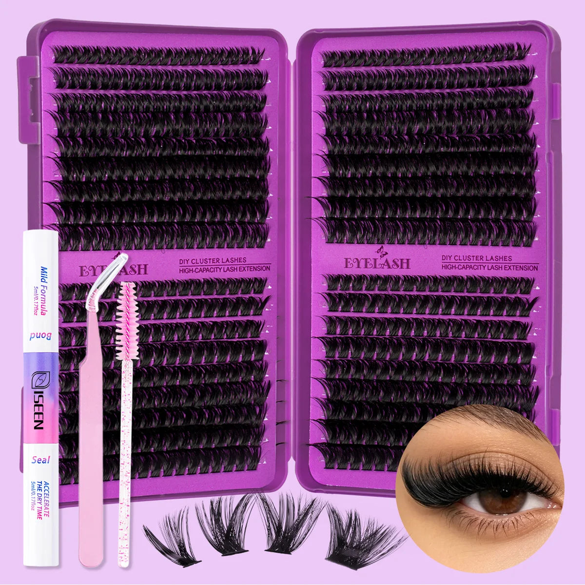 Trendy Baddie™ DIY Lash Cluster Kit 🫦