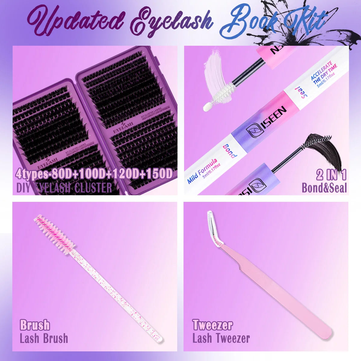 Trendy Baddie™ DIY Lash Cluster Kit 🫦