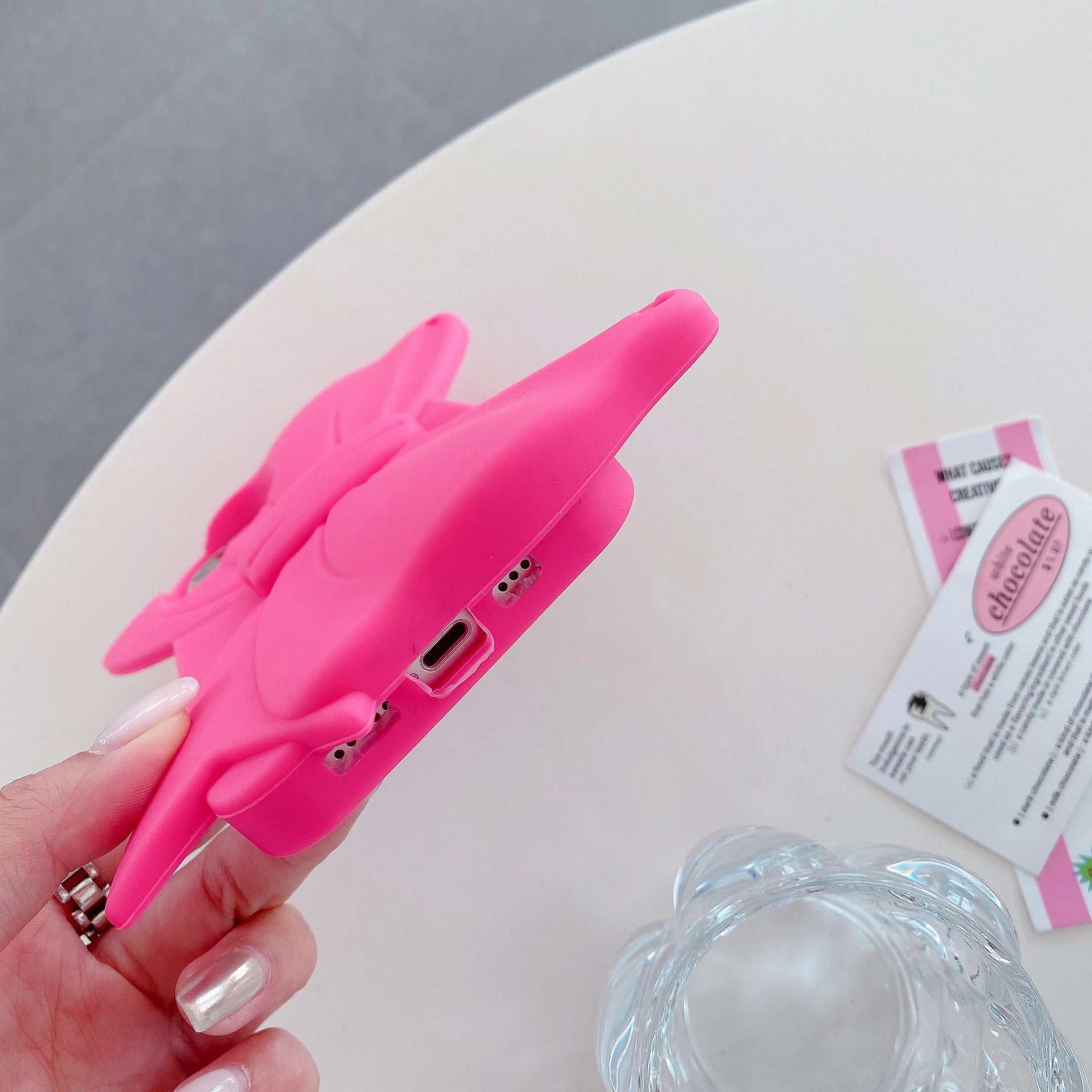 Pretty in Pink Bow iPhone Case