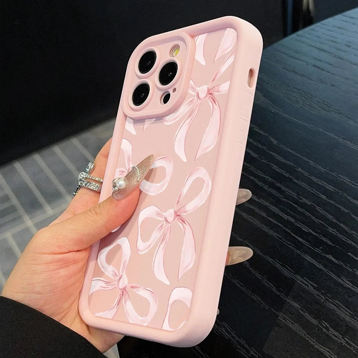 Pretty in Pink Bow Phone Case