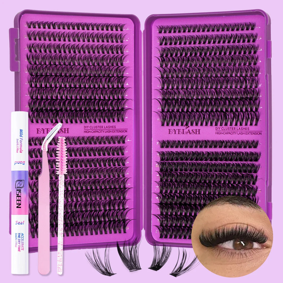 Trendy Baddie™ DIY Lash Cluster Kit 🫦