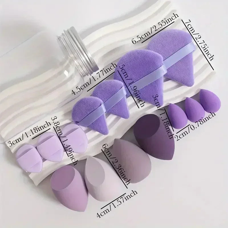 12 - 14 Piece Luxury Makeup Sponge Set