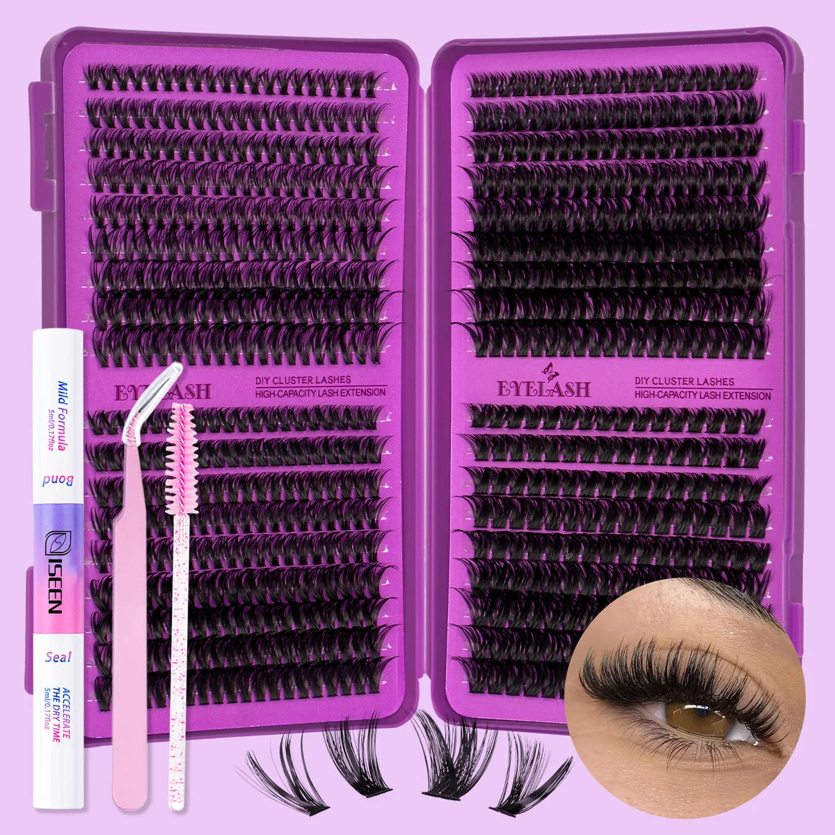 Trendy Baddie™ DIY Lash Cluster Kit 🫦